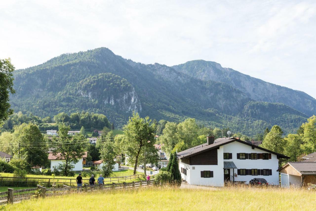 Berg Blick Jugendherberge Mit Privatzimmer Kochel am See Exteriér fotografie