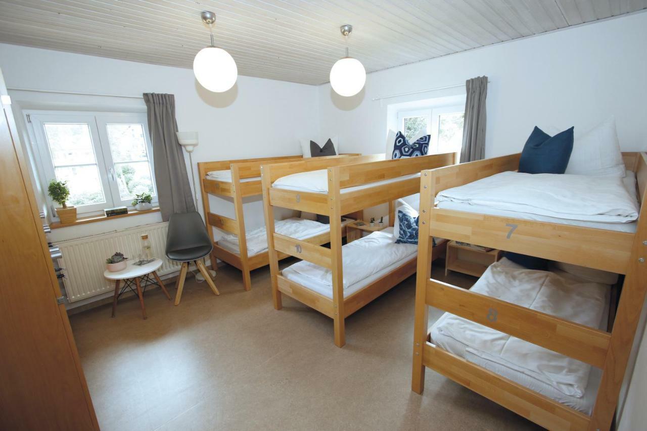 Berg Blick Jugendherberge Mit Privatzimmer Kochel am See Exteriér fotografie