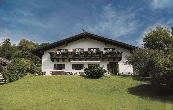 Berg Blick Jugendherberge Mit Privatzimmer Kochel am See Exteriér fotografie